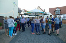 Sommerserenade vor dem "Chorfürst" (Foto: Karl-Franz Thiede)